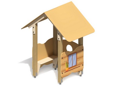 Домик-беседка Теплый дом