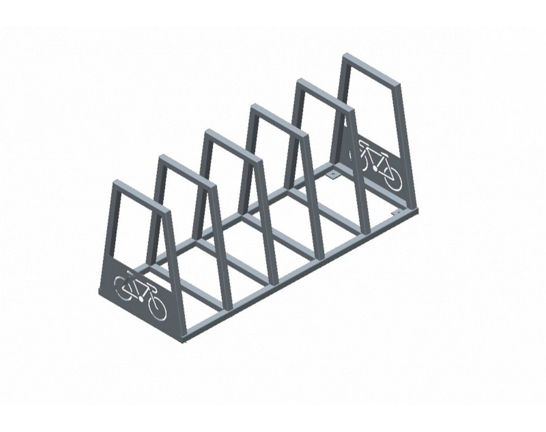 Велопарковка «Велос» VP32A (Нержавеющая сталь) - вид 3